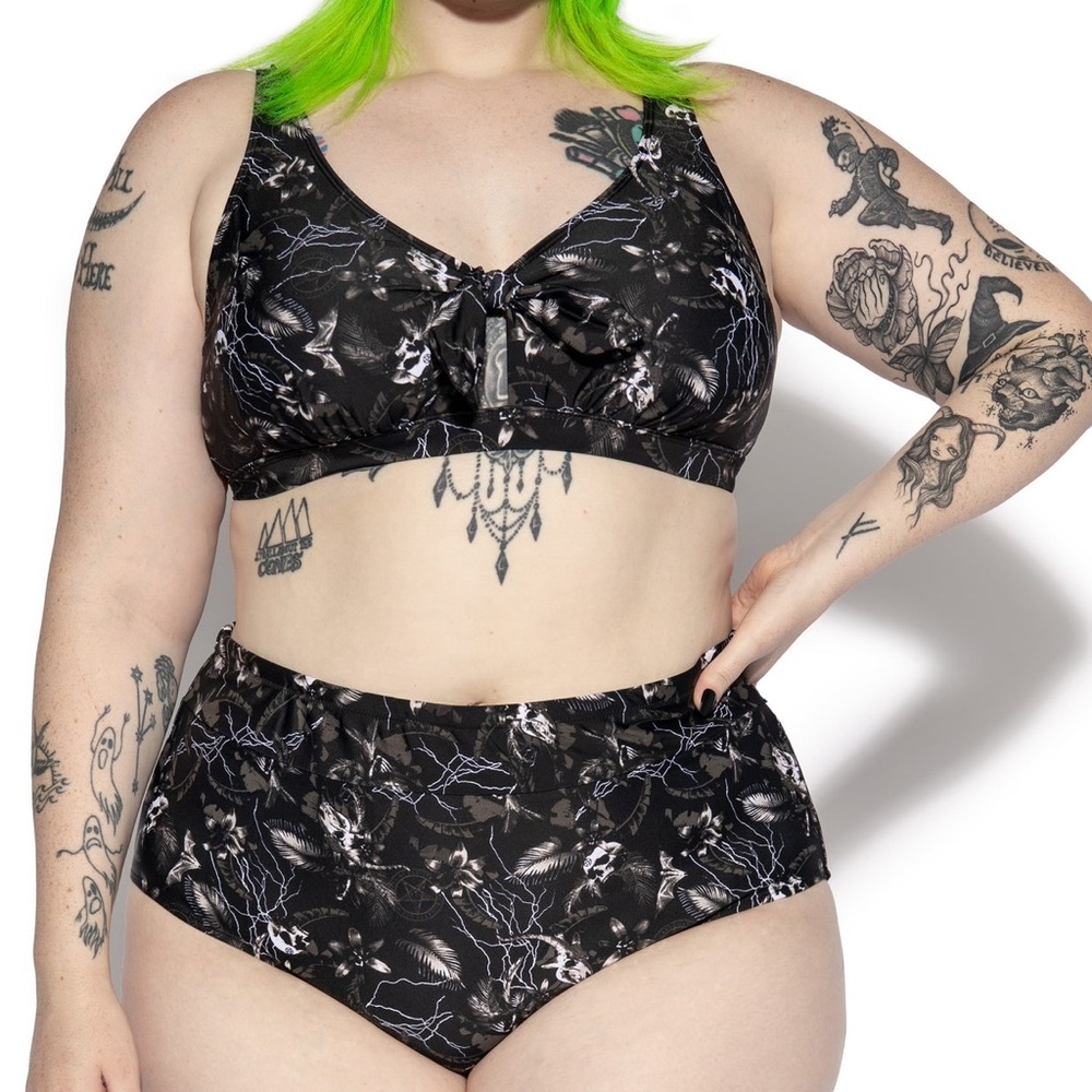 Blackcraft Cult Tropic Gothic Bikini SET